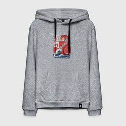 Мужская толстовка-худи Kraken Kawaii Sushi