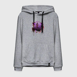 Мужская толстовка-худи Беговая Клякса