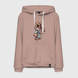 Мужская толстовка-худи Мясник кабан Pig Dude