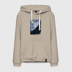 Мужская толстовка-худи Медведи на склоне