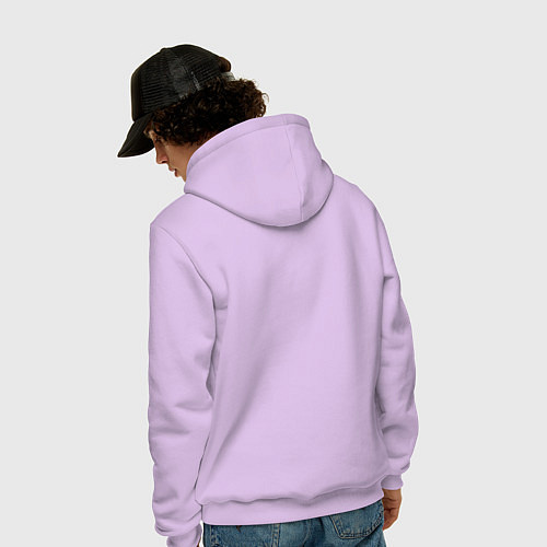 Мужская толстовка-худи Keep calm Stary Oskol Старый Оскол / Лаванда – фото 4