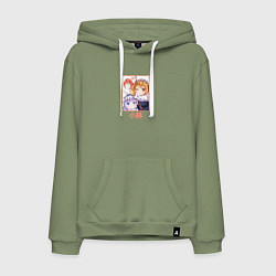 Мужская толстовка-худи КЕТЦАЛЬКОАТЛЬ, КОБАЯШИ И КАННА Дракорничная госпож