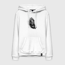 Мужская толстовка-худи Оффроад акварель