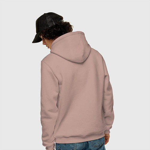 Мужская толстовка-худи Взятие на проходе! Что? / Пыльно-розовый – фото 4