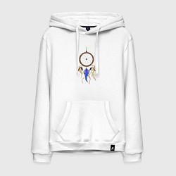 Мужская толстовка-худи Ловец снов с перьями