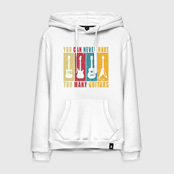 Мужская толстовка-худи Гитар не бывает много