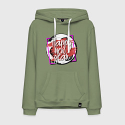 Мужская толстовка-худи Футбольный новый год