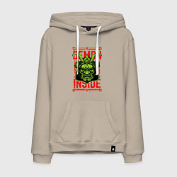 Мужская толстовка-худи Японский демон внутри