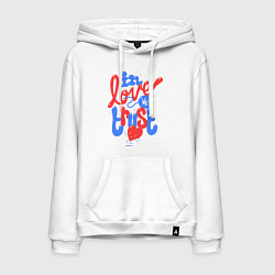 Мужская толстовка-худи In love we trust