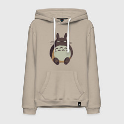 Мужская толстовка-худи Хмурый Тоторо