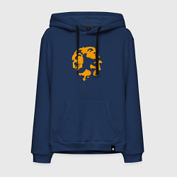 Толстовка-худи хлопковая мужская Chaos Orb из Path of Exile, цвет: тёмно-синий