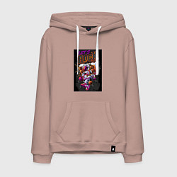 Мужская толстовка-худи Космонавт lets rock