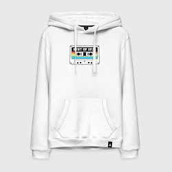 Толстовка-худи хлопковая мужская Best of 1973, цвет: белый