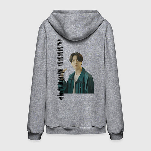 Мужская толстовка-худи Тэхен и Чонгук / Меланж – фото 2