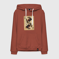 Мужская толстовка-худи Fable III Ловкач, дама пики