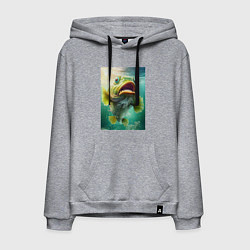 Мужская толстовка-худи Большой карп