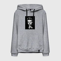 Мужская толстовка-худи David Bowie - Silence