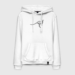 Мужская толстовка-худи Кенгуру в прыжке