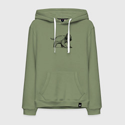 Мужская толстовка-худи Медоед модный