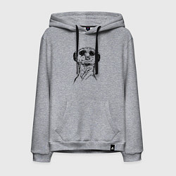 Мужская толстовка-худи Сурикат любопытный