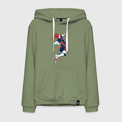 Мужская толстовка-худи Хината Шое - Волейбол