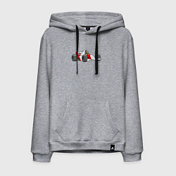 Мужская толстовка-худи МакЛарен мультяшный