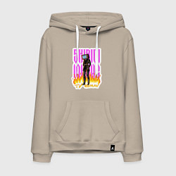 Мужская толстовка-худи Милый титан ТВ Мен