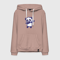 Мужская толстовка-худи Dabbing panda