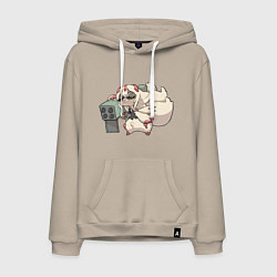 Мужская толстовка-худи Опасная Фапута