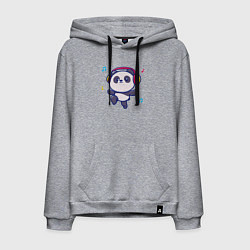 Мужская толстовка-худи Music panda