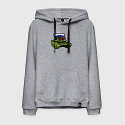 Мужская толстовка-худи Russian tank