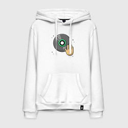 Мужская толстовка-худи Dj scratch