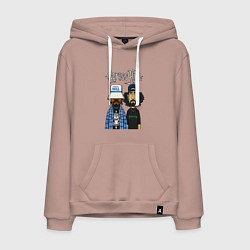 Мужская толстовка-худи Cypress hill - B Real and Sen Dog