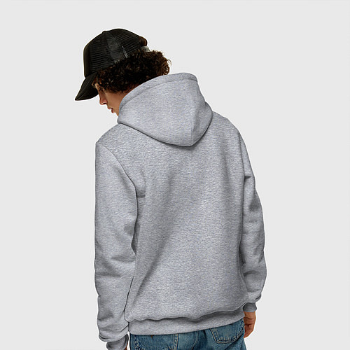 Мужская толстовка-худи Depeche Mode - World violation tour 90 / Меланж – фото 4