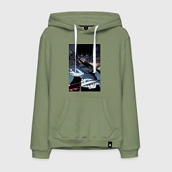 Мужская толстовка-худи Поднятие уровня в одиночку Джину Сон