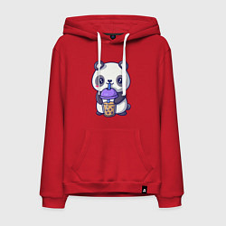 Мужская толстовка-худи Panda drink