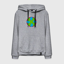 Мужская толстовка-худи Слияние окружностей