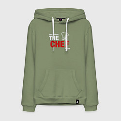 Мужская толстовка-худи Не бойся повар здесь