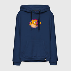 Мужская толстовка-худи Рыбка пухляш