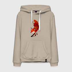 Мужская толстовка-худи Лиса житель леса