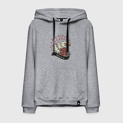 Мужская толстовка-худи Орёл дух свободы