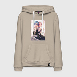 Мужская толстовка-худи ReZero Рем - Жизнь с нуля в альтернативном мире