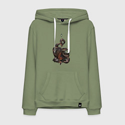 Мужская толстовка-худи Bloodborne - Тень Ярнама