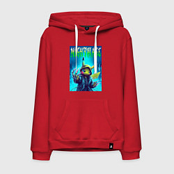 Мужская толстовка-худи Pikachu - nightmare ai art fantasy