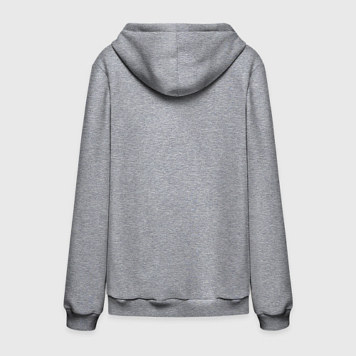 Мужская толстовка-худи Волшебная лиса Кумихо - Кицумэ / Меланж – фото 2