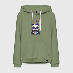 Мужская толстовка-худи Панда с подарочком