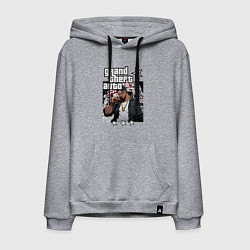 Мужская толстовка-худи Темнокожий бандит из GTA 6