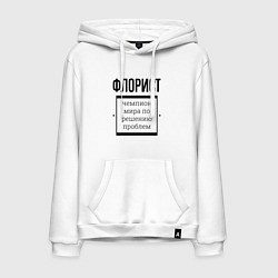 Мужская толстовка-худи Флорист чемпион