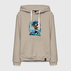 Мужская толстовка-худи Клинок рассекающий демонов Гиа Тамиока водяной сто