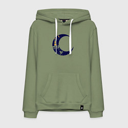 Мужская толстовка-худи Лунный маяк